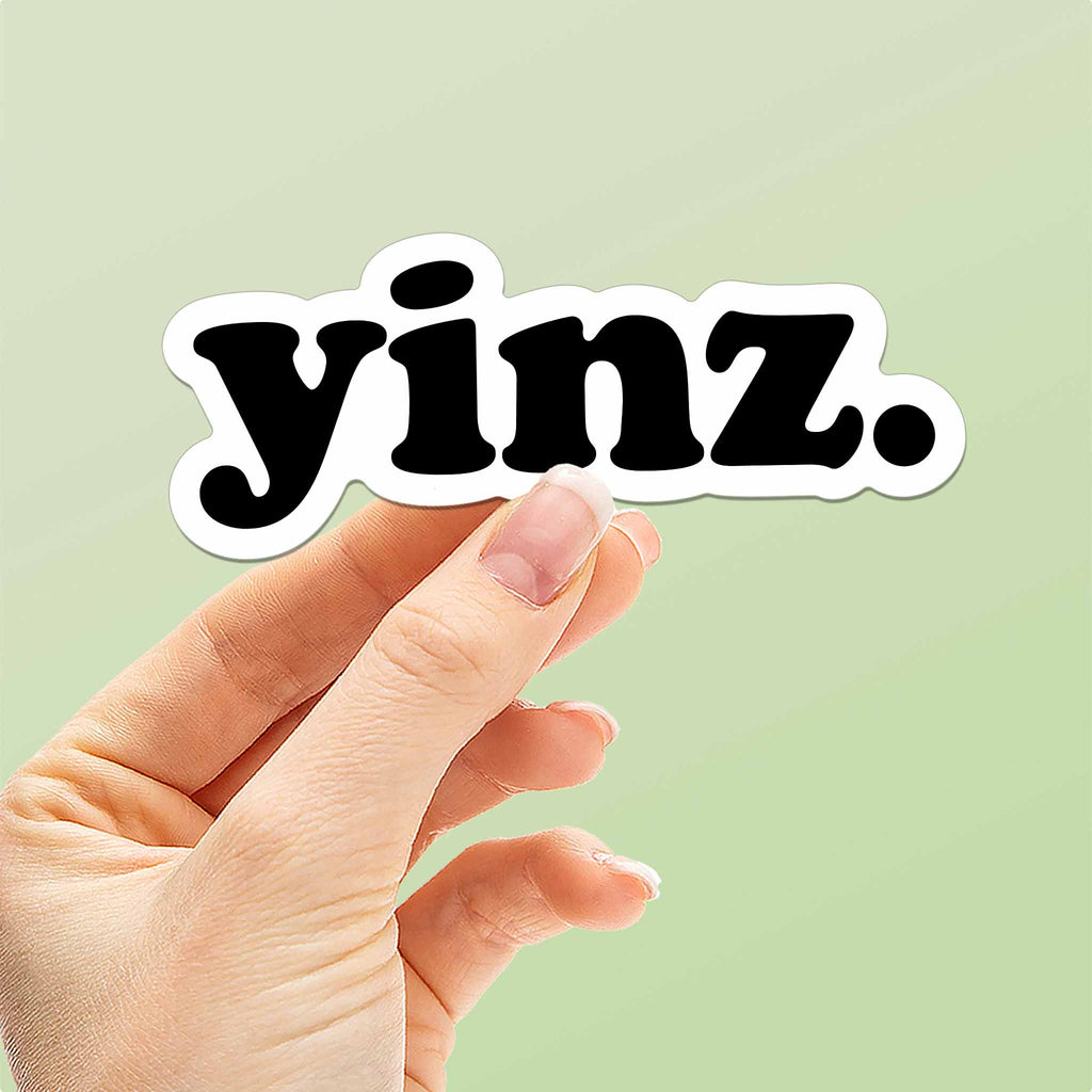 Yinz Pittsburgh Sticker - Funny PGH Pennsylvania Decal