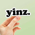 Yinz Pittsburgh Sticker - Funny PGH Pennsylvania Decal