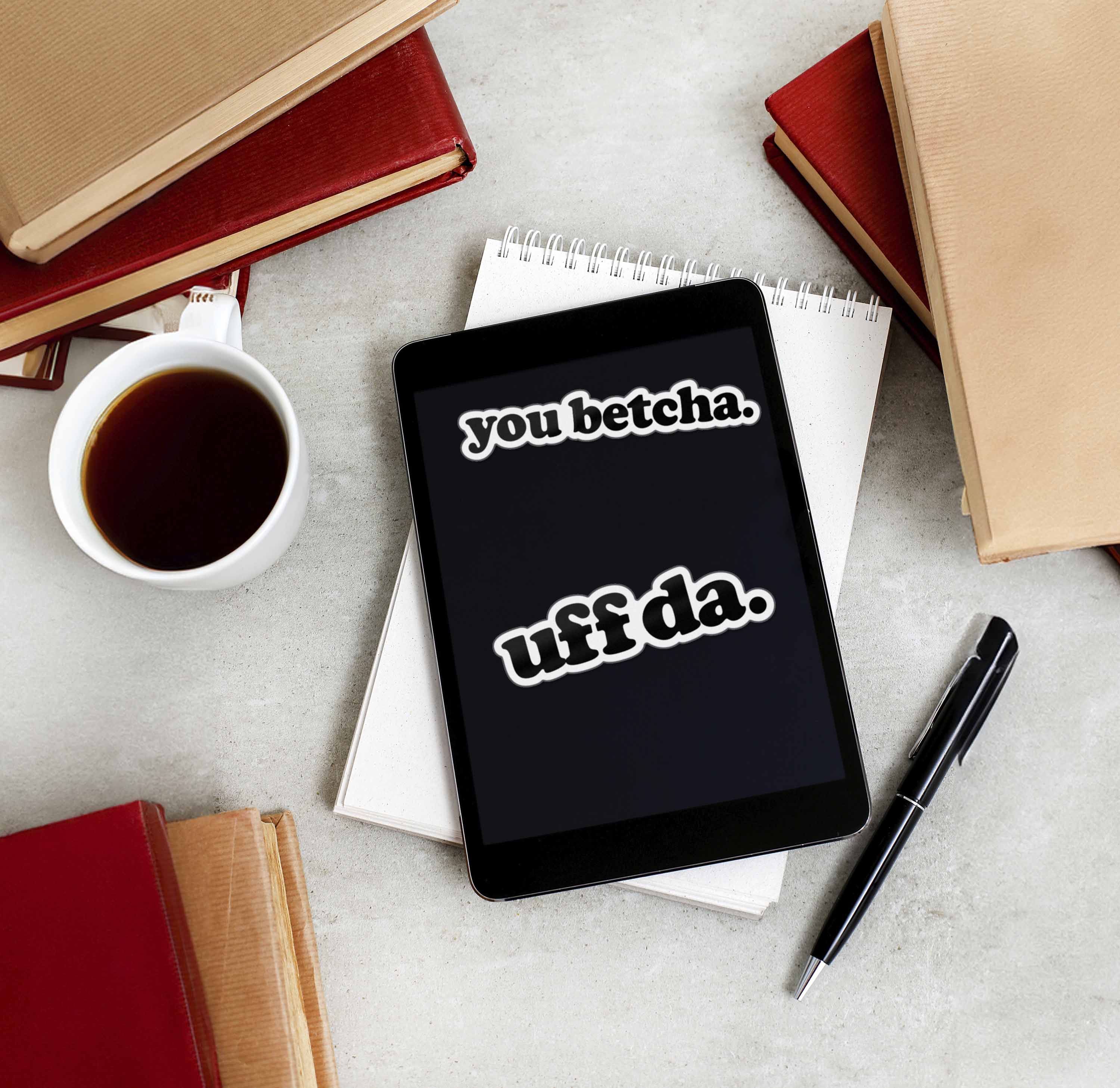 You Betcha Sticker for Hydroflask - Funny Midwest Decals