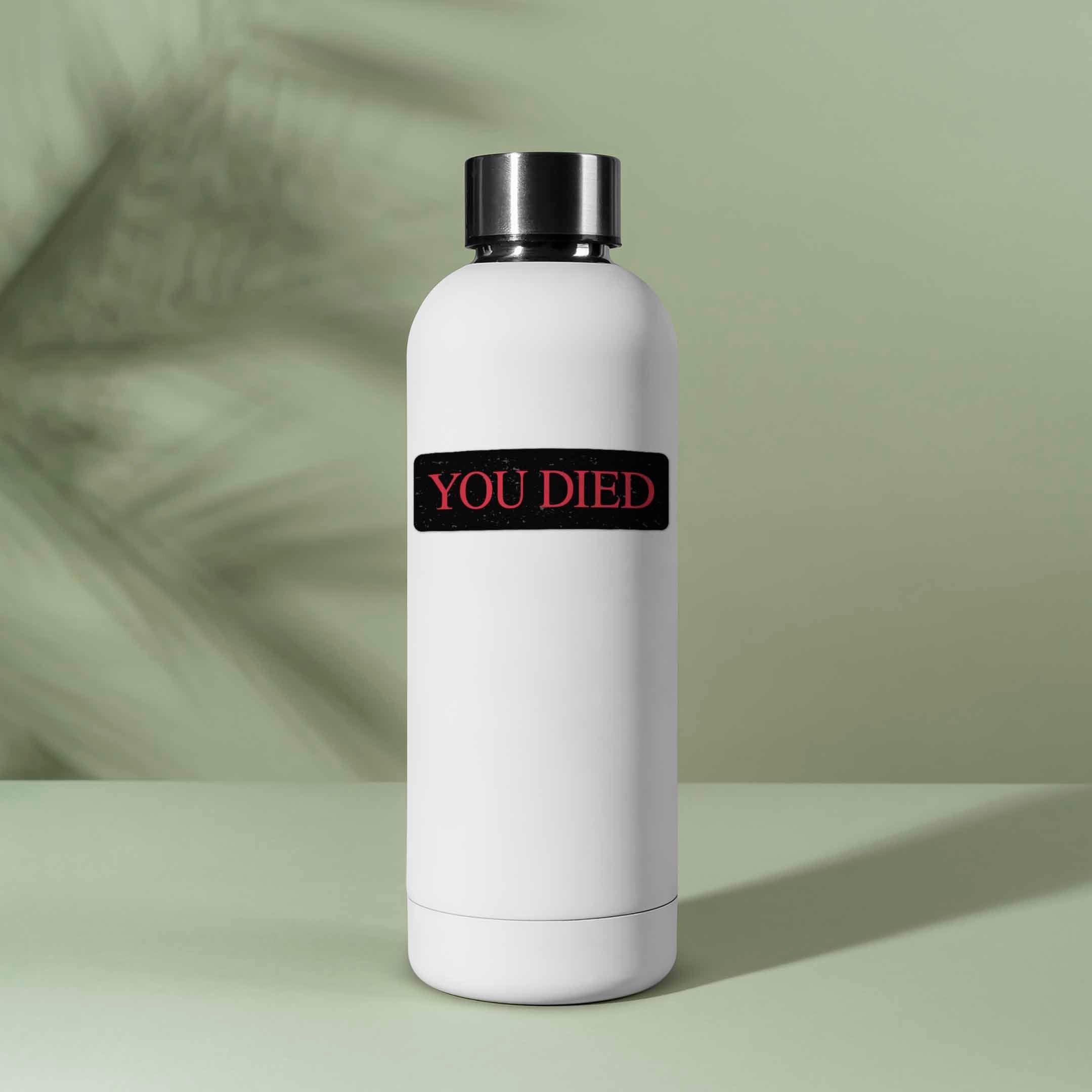 You Died Funny Souls Gaming Sticker