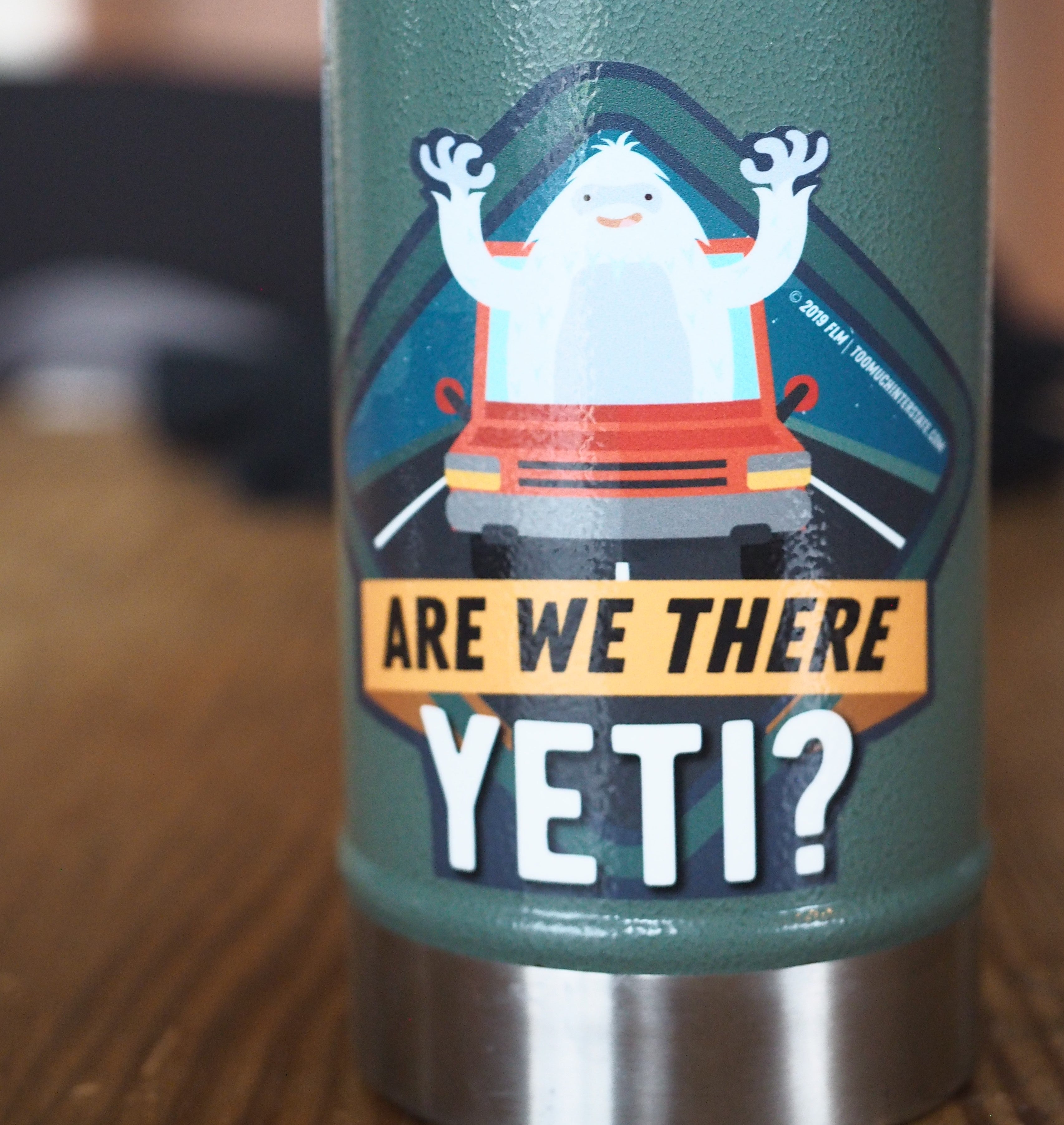 Are We There Yeti? Sticker