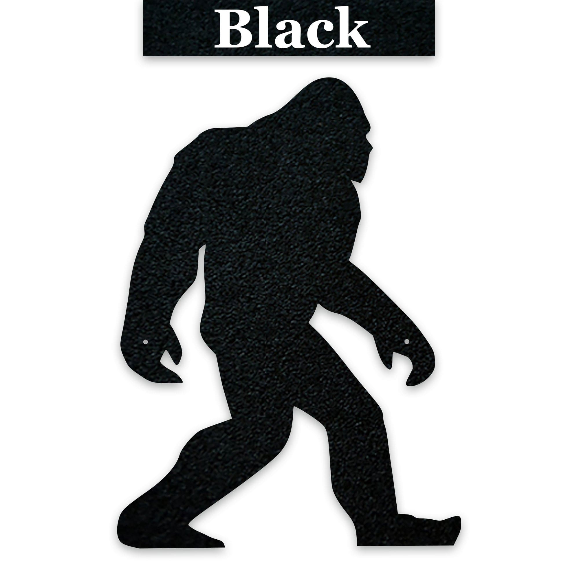 Bigfoot Silhouette Sign - Sasquatch - Mystical Creature