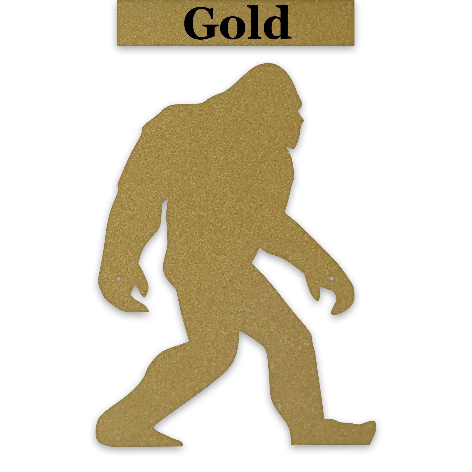 Bigfoot Silhouette Sign - Sasquatch - Mystical Creature