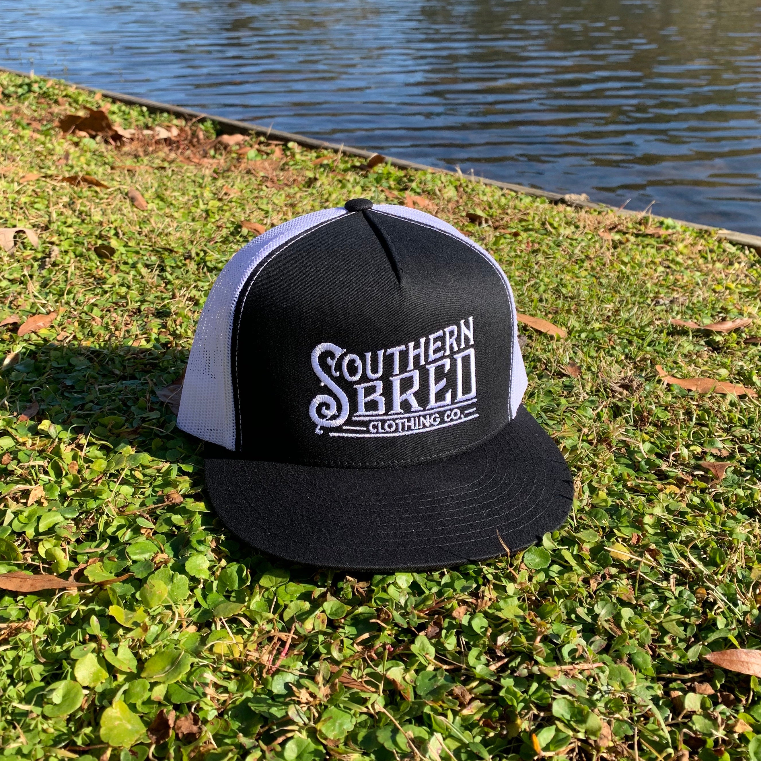 Southern Bred Flat Bill (Black and White)