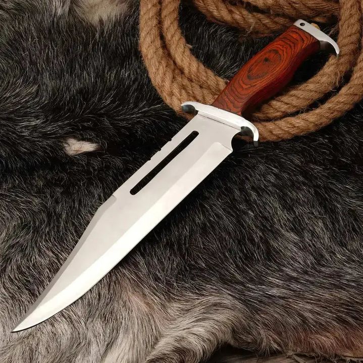 Bowie Knife D2 Steel Blade - Collectible