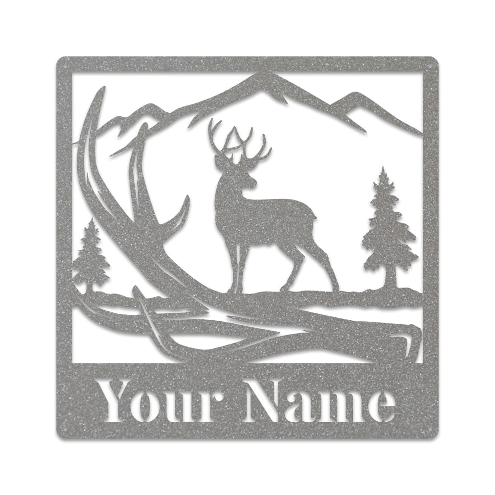 Buck Antler Monogram
