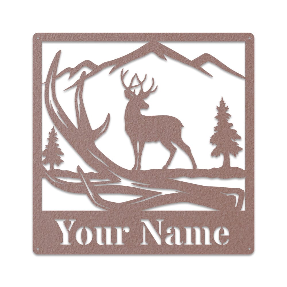 Buck Antler Monogram