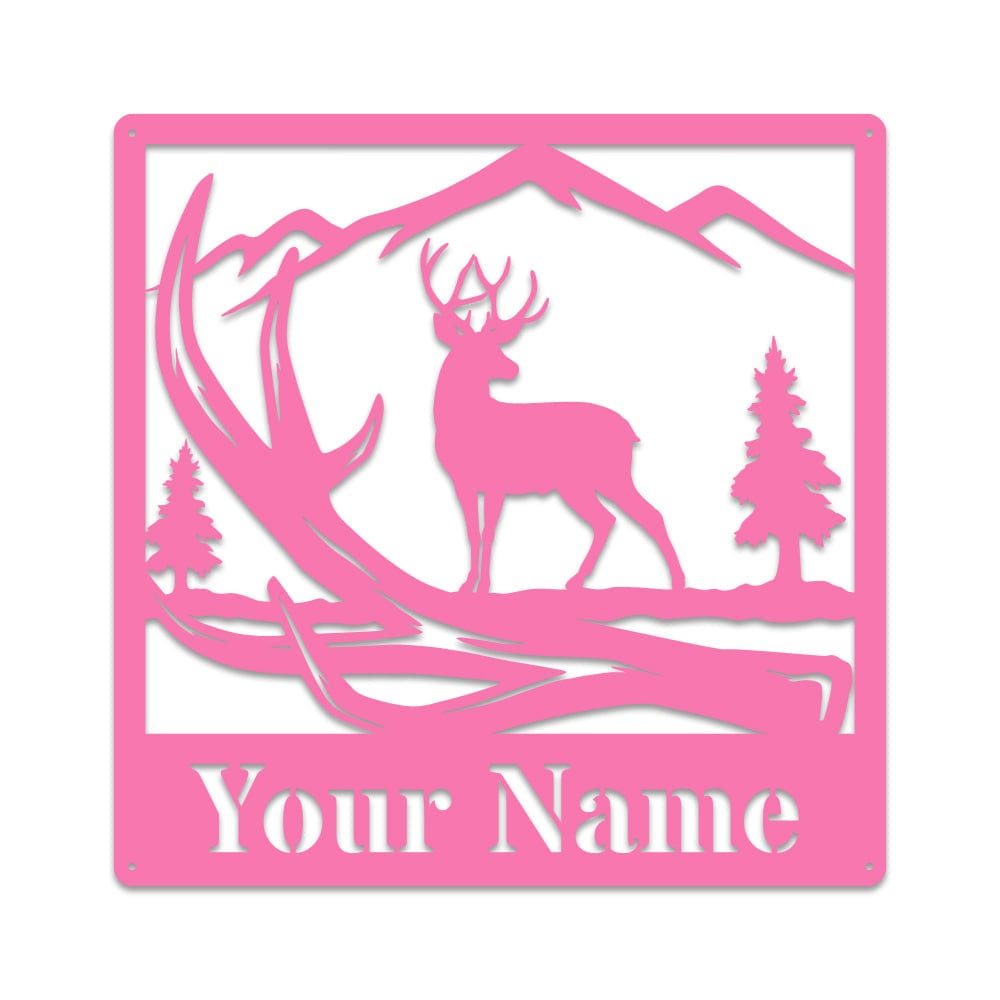 Buck Antler Monogram