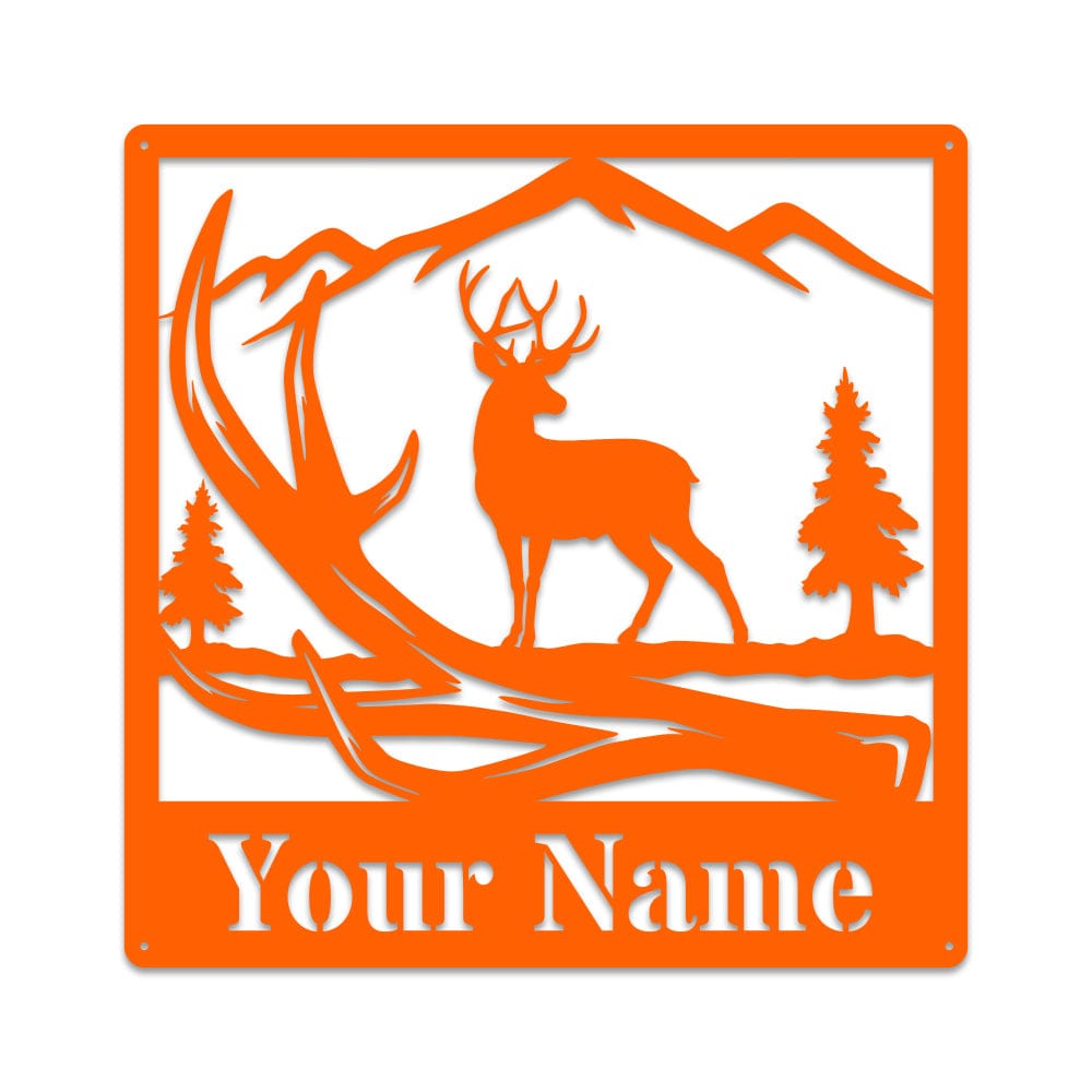 Buck Antler Monogram