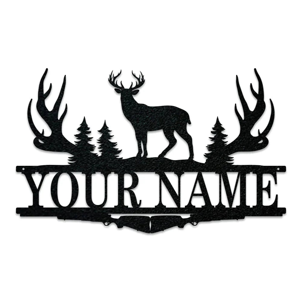 Buck Antler Split Monogram