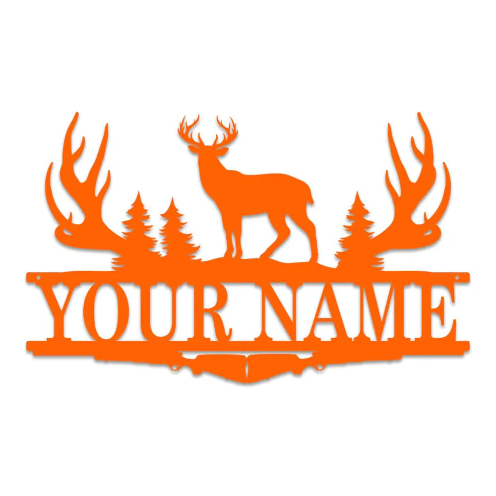 Buck Antler Split Monogram