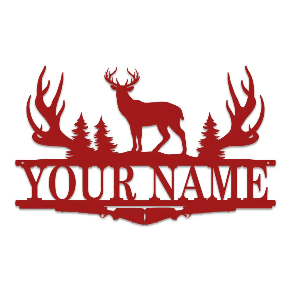 Buck Antler Split Monogram