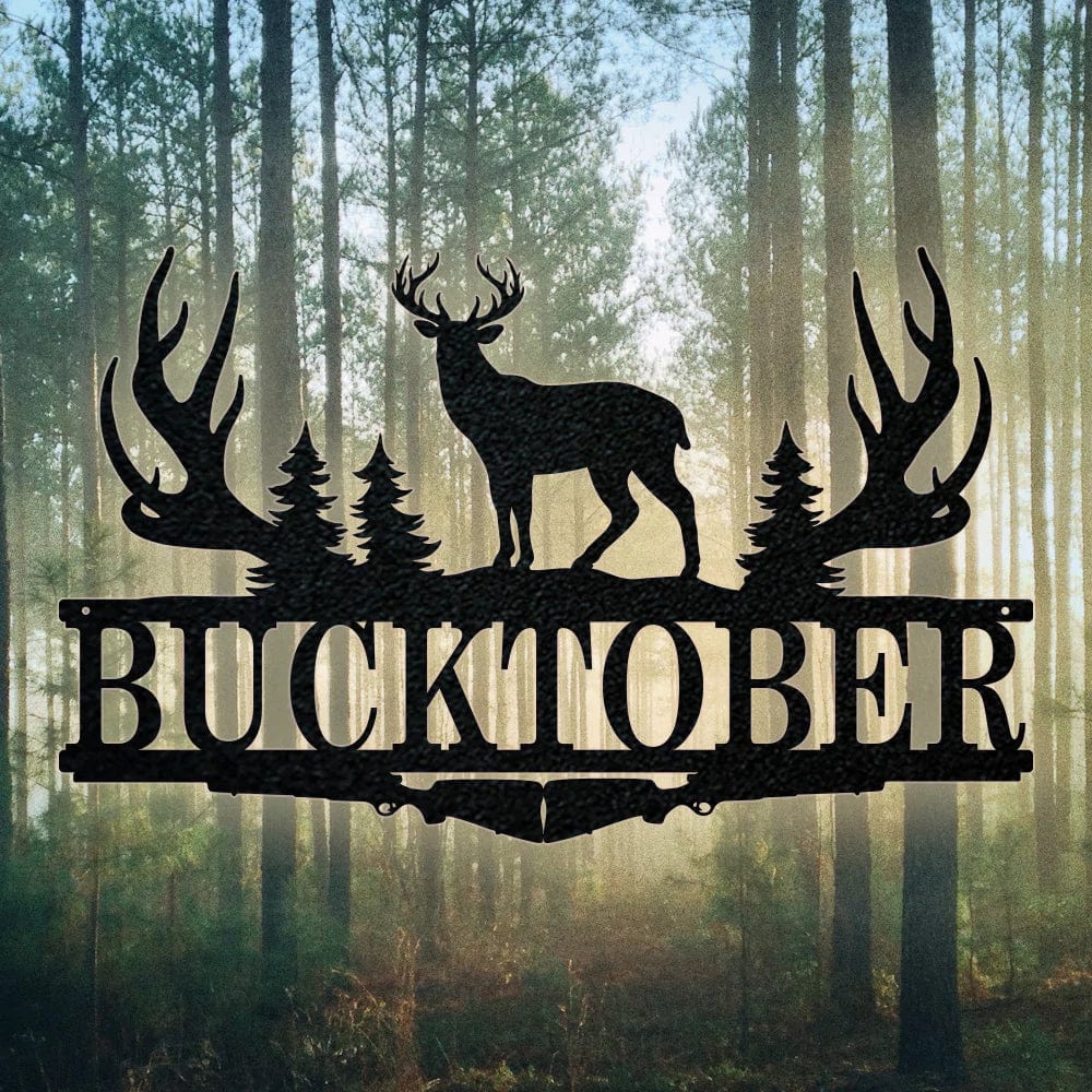 Buck Antler Split Monogram