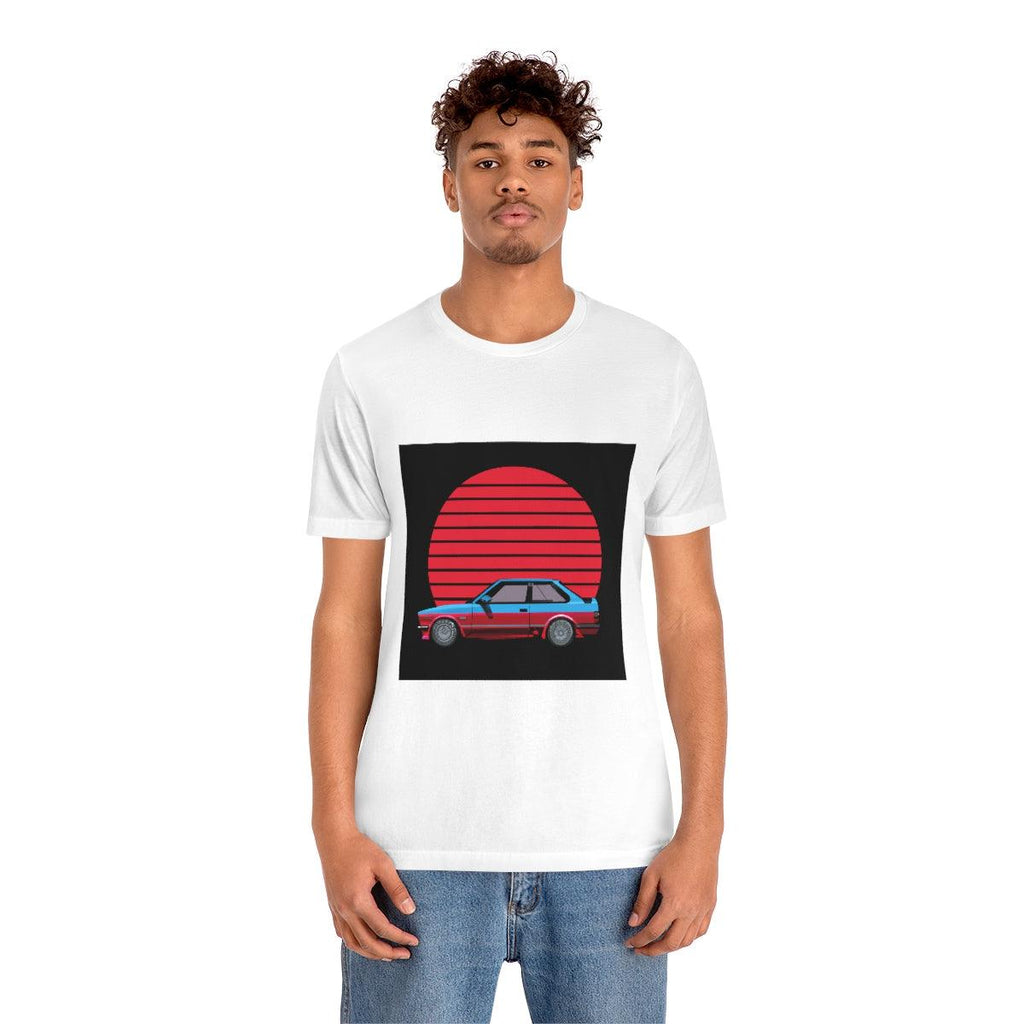 vintage style e30 2 door tshirt