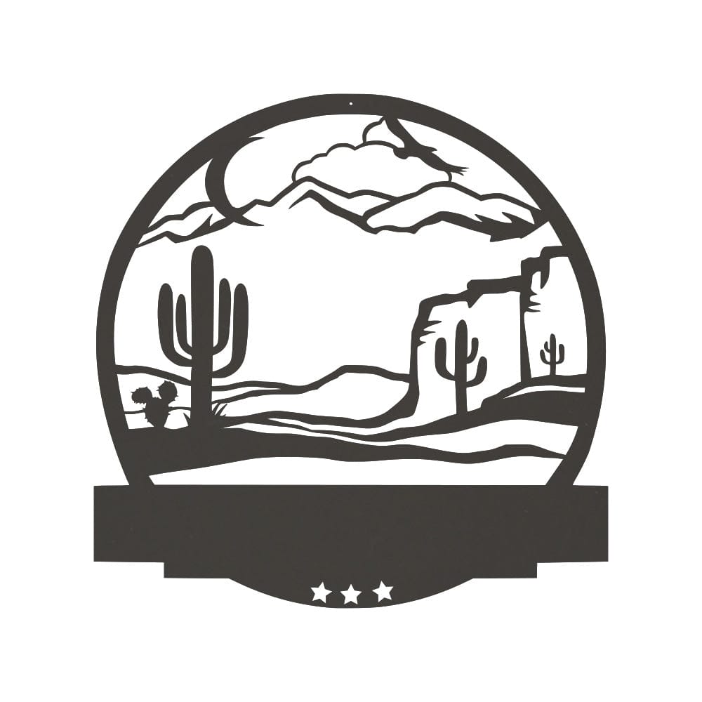 Cactus Custom Monogram