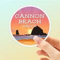 Haystack Rock Cannon Beach Sticker