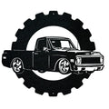 Chevy Classic Truck - Metal Car Collection Sign