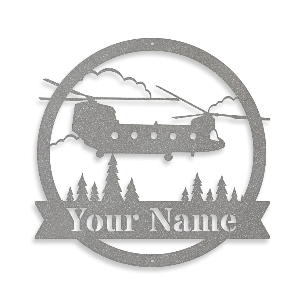 Chinook Helicopter Monogram - Aviator Gift