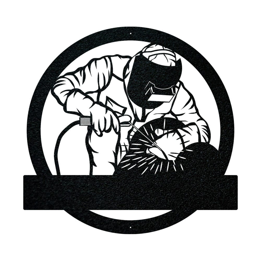 Construction Collection: Welding Monogram Sign