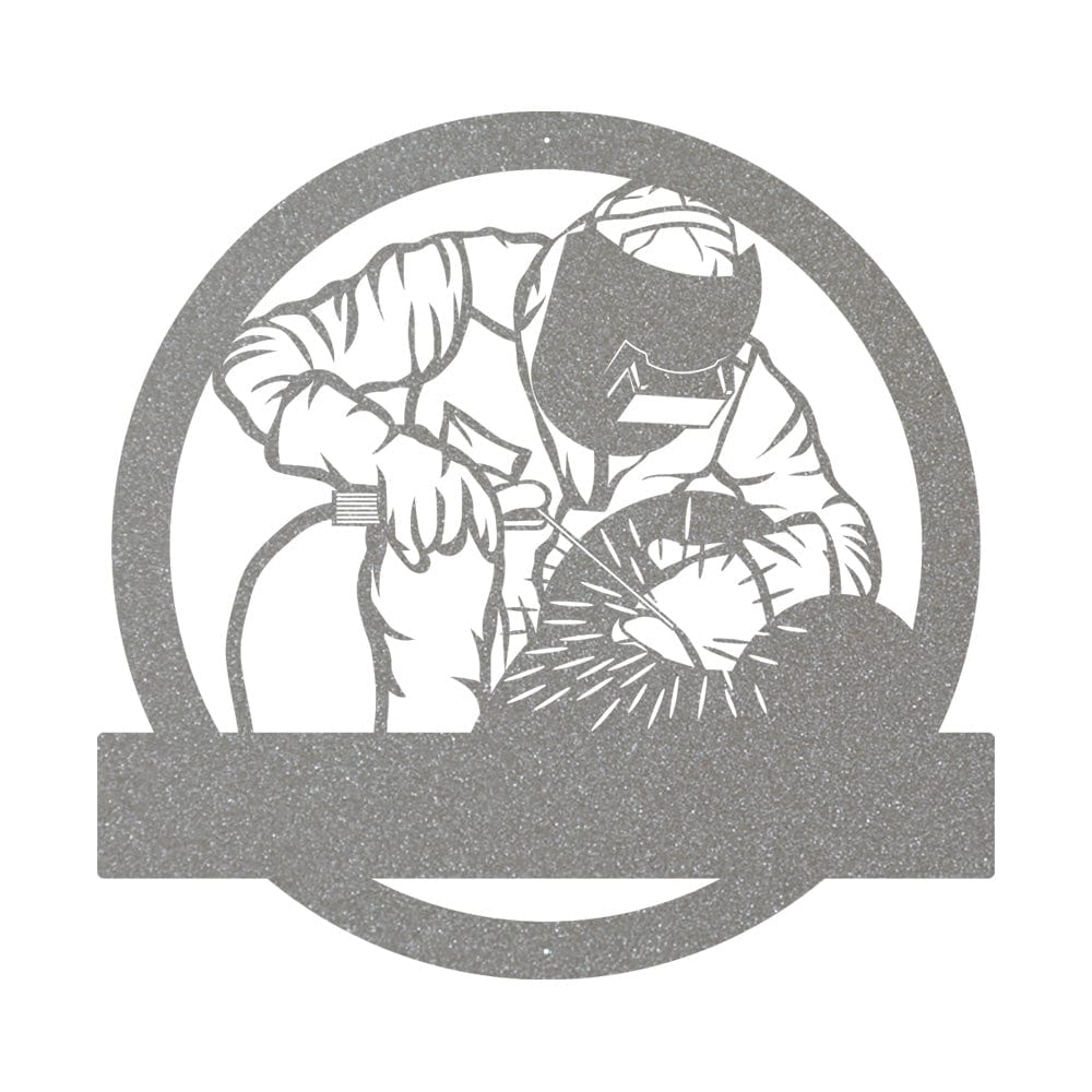 Construction Collection: Welding Monogram Sign