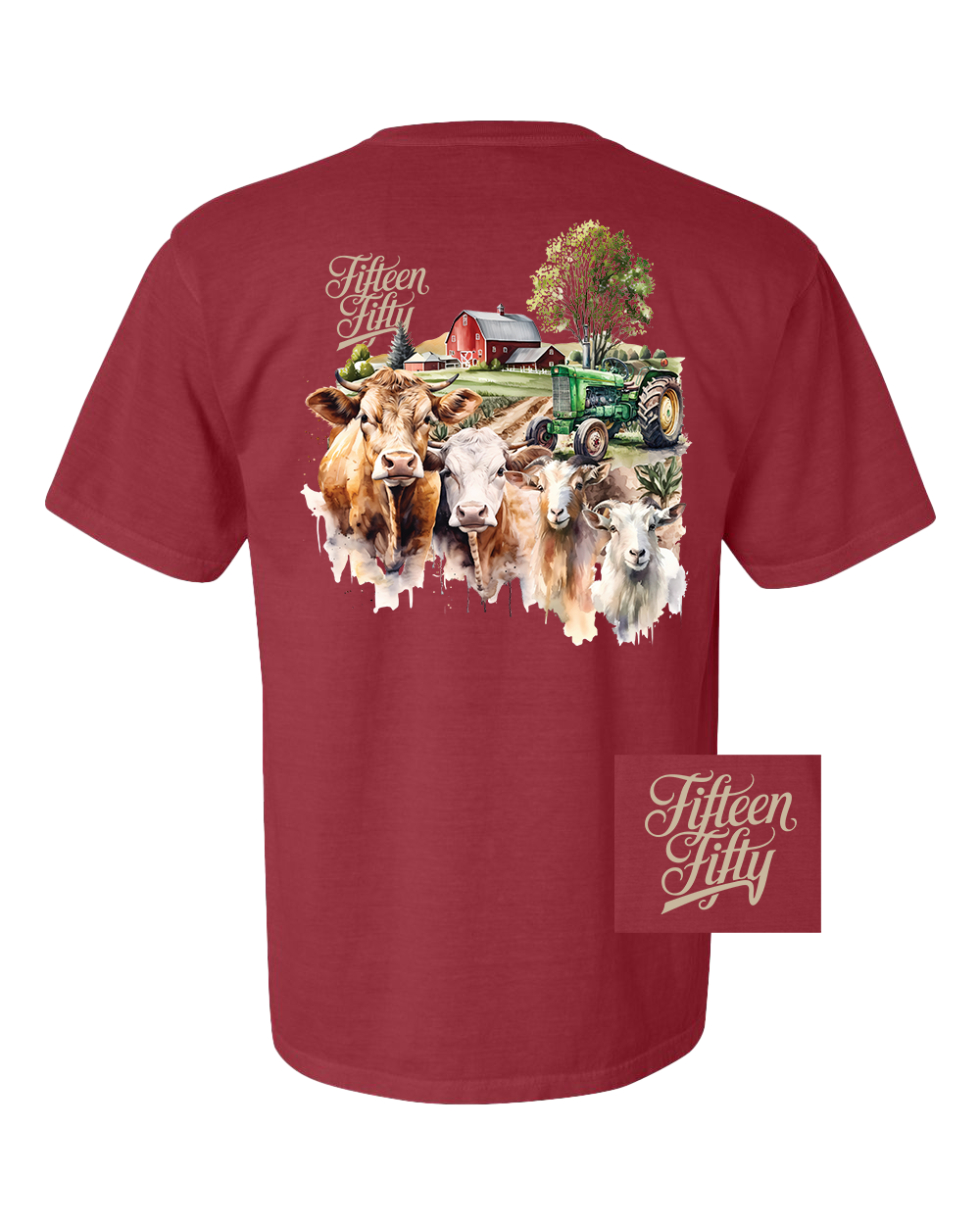 Cow Farm Pocket Tee