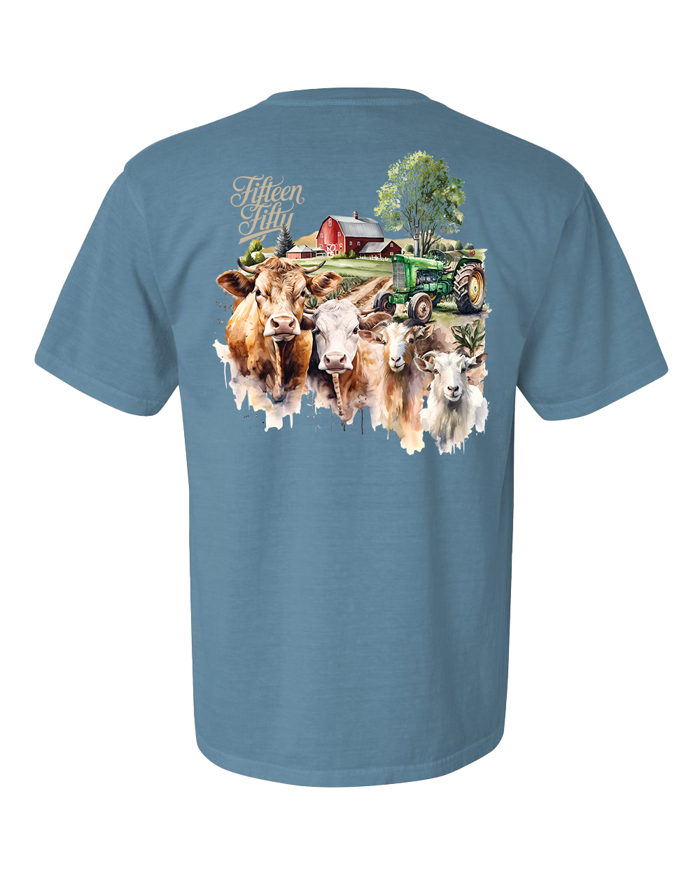 Cow Farm Pocket Tee
