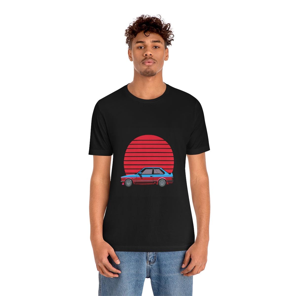 vintage style e30 2 door tshirt