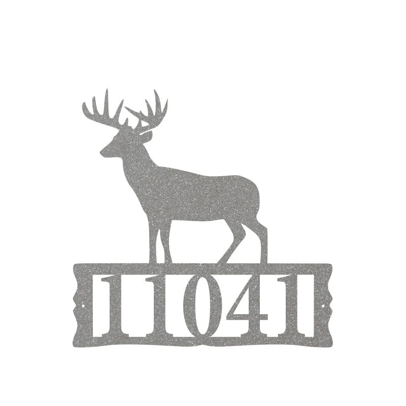 Deer Address Sign