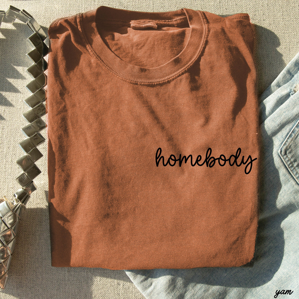 Homebody Cursive Tee *10 Colors (S-3X)