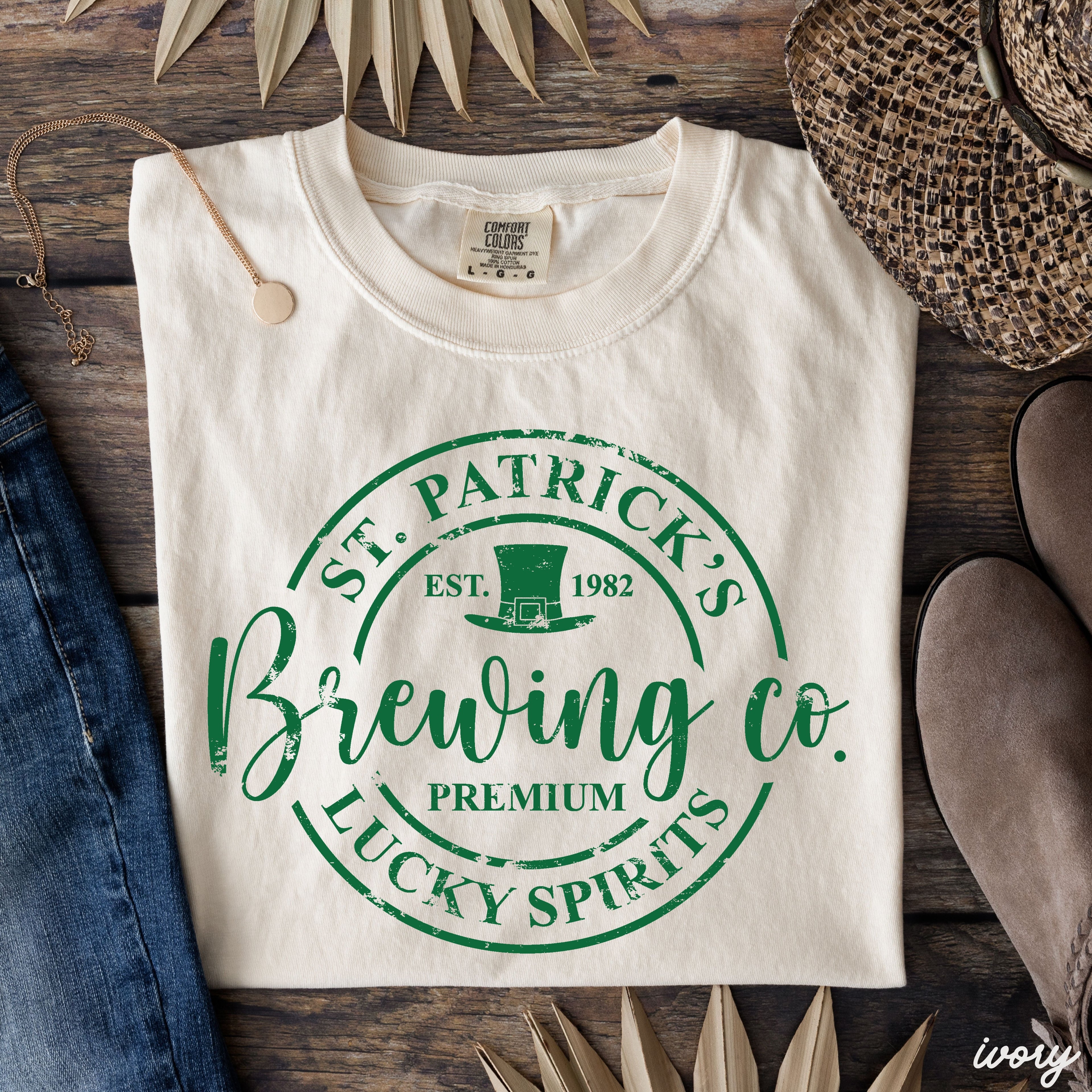 St. Patrick's Brewing Comfort Colors Tee *4 Colors (S-3X)