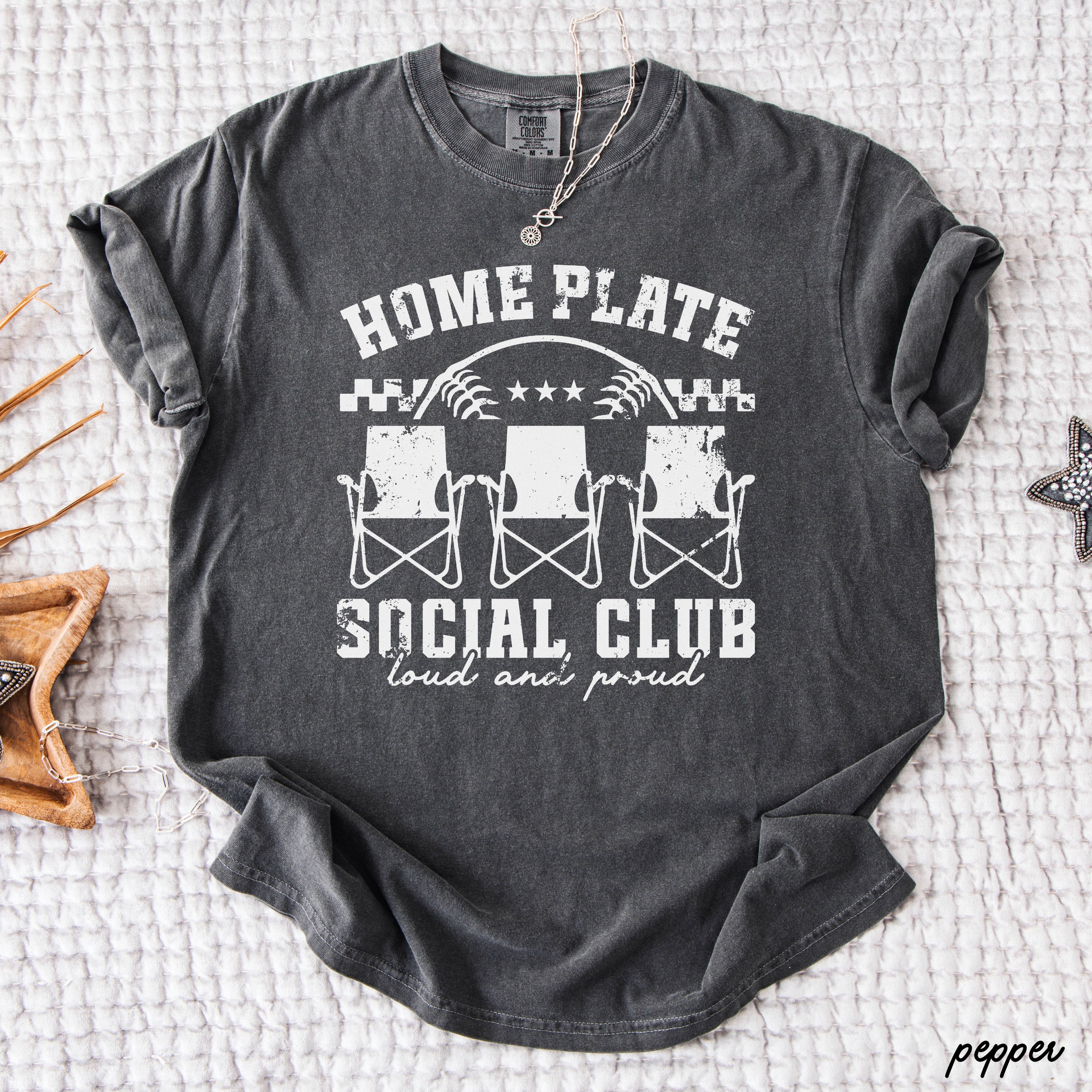 Home Plate Social Club Tee *17 Colors (S-3X) 1