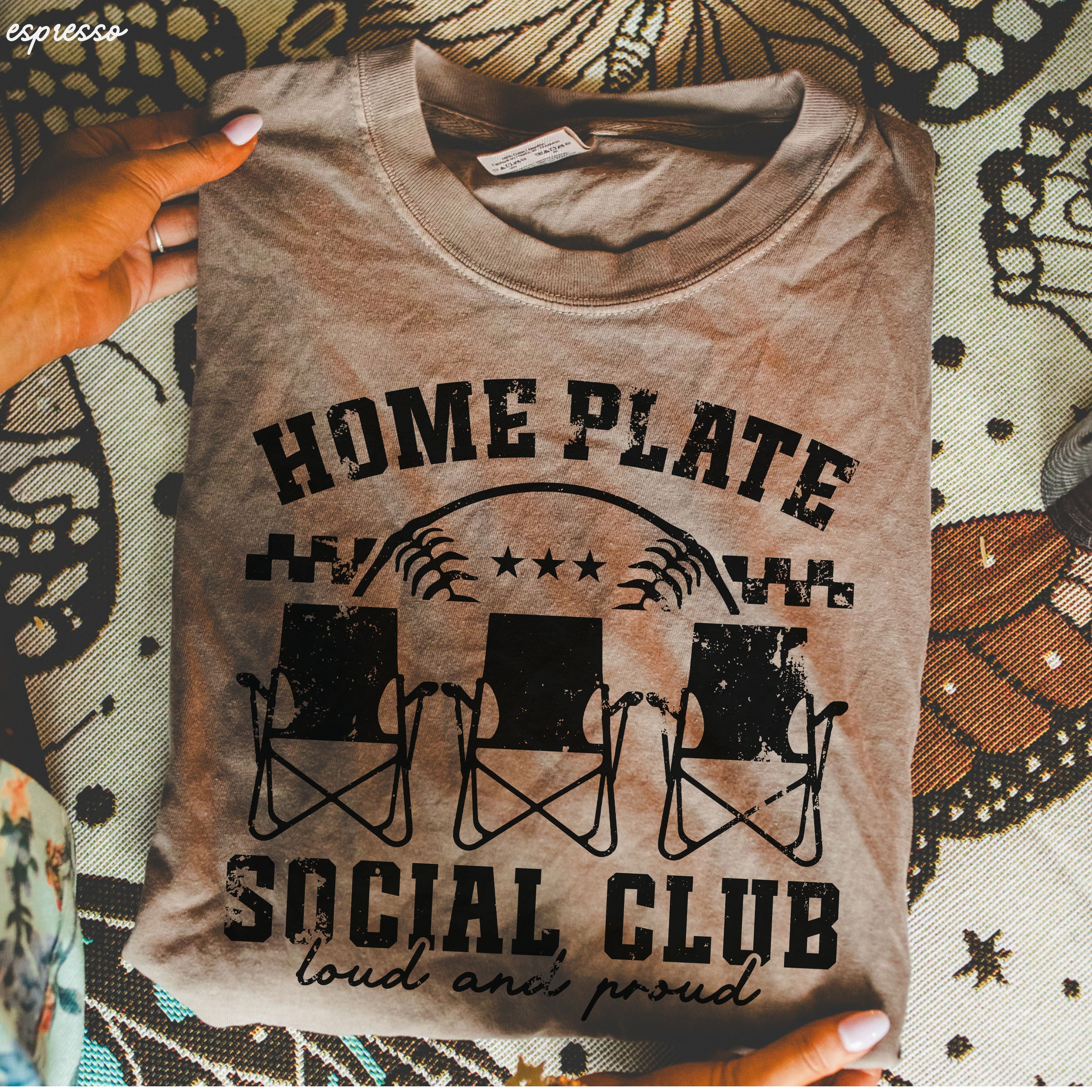 Home Plate Social Club Tee *17 Colors (S-3X) 1