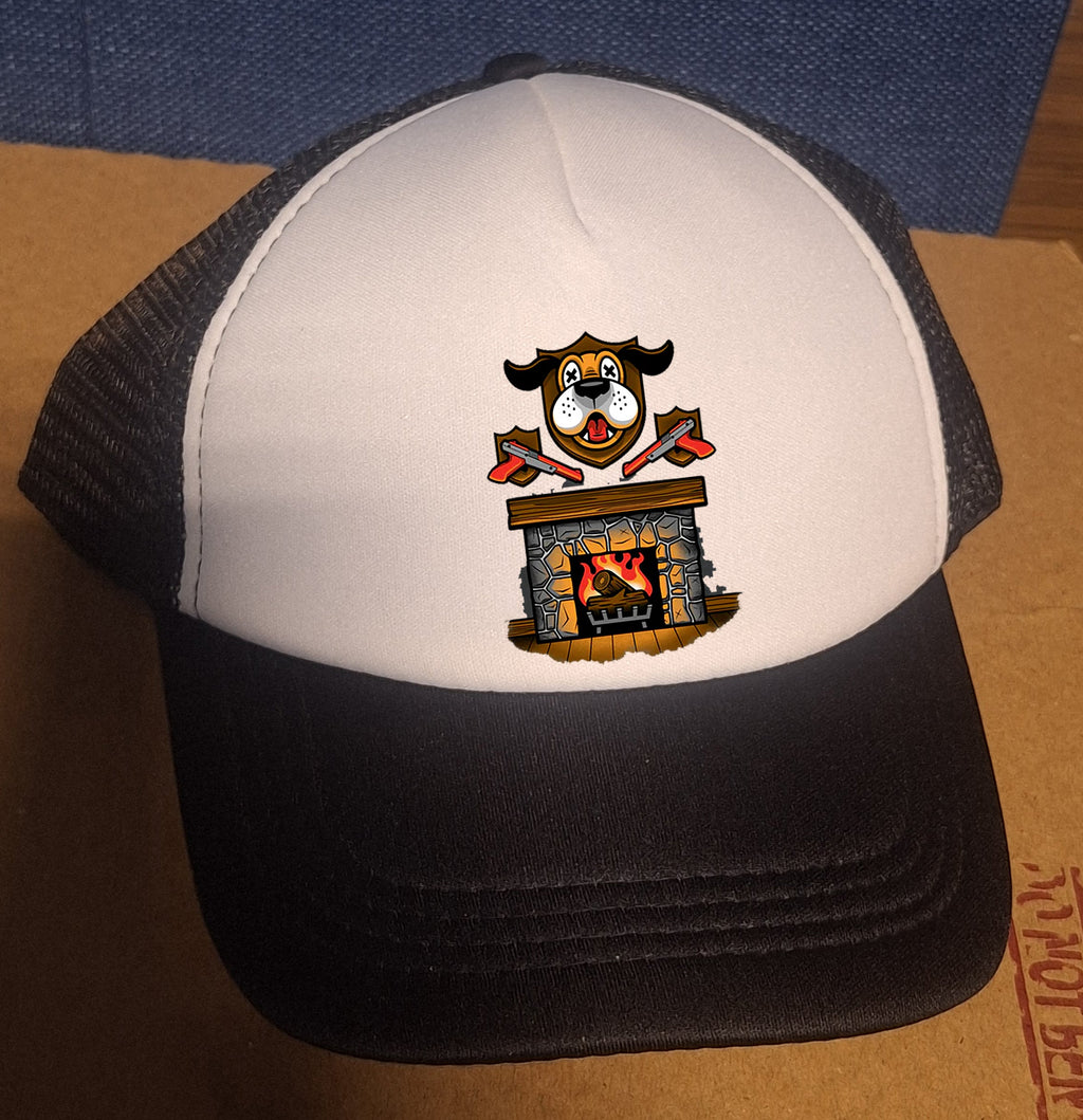 Adjustable Trucker Baseball Cap Featuring NES Duck Hunt Dog - Best Trophy Ever Design