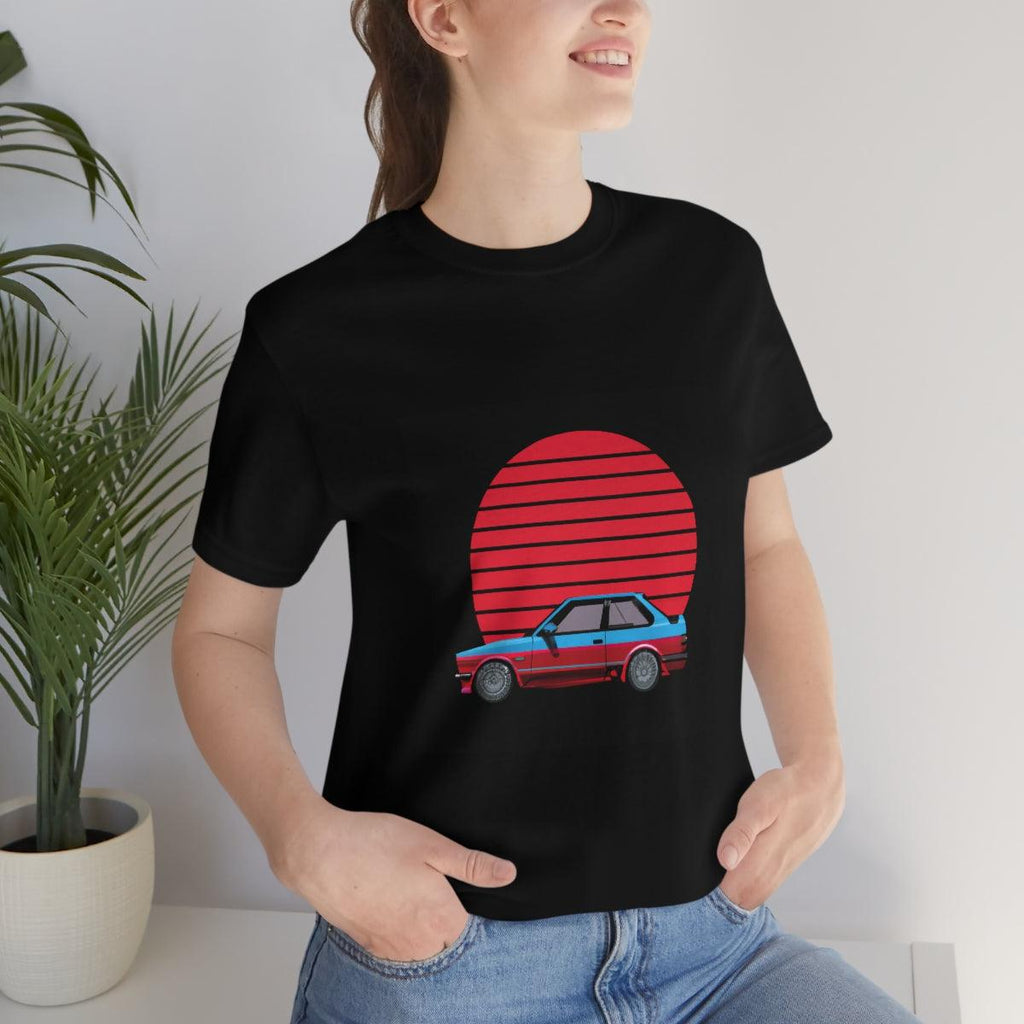 vintage style e30 2 door tshirt