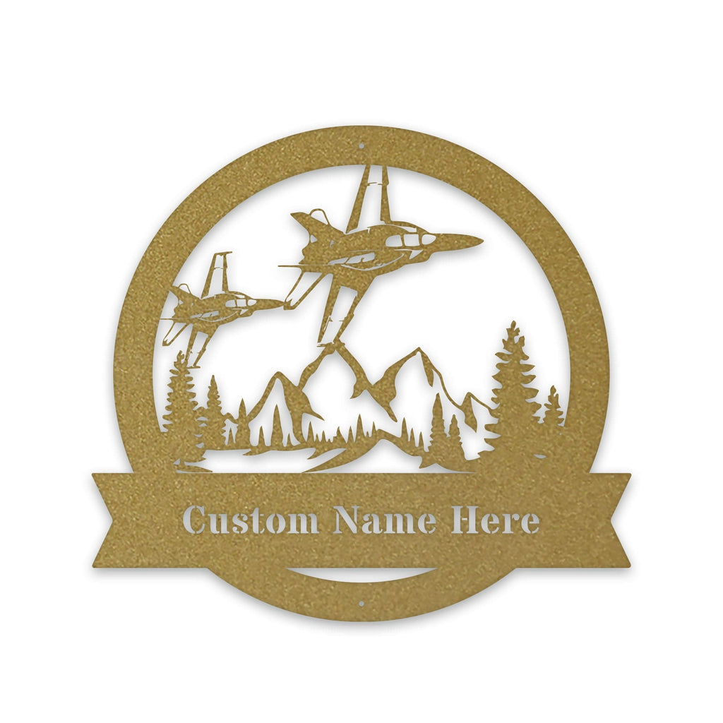 F-18 Super Hornet Custom Metal Sign-Aviator Gift