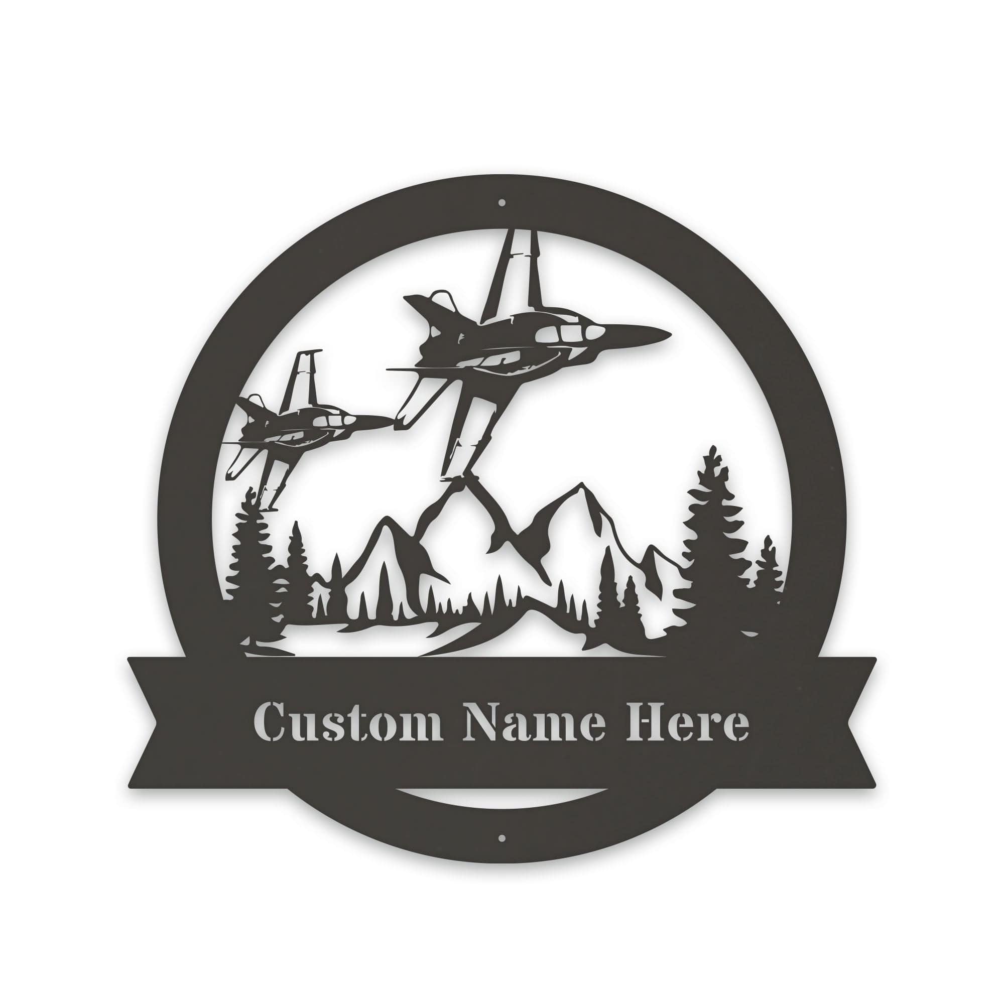 F-18 Super Hornet Custom Metal Sign-Aviator Gift