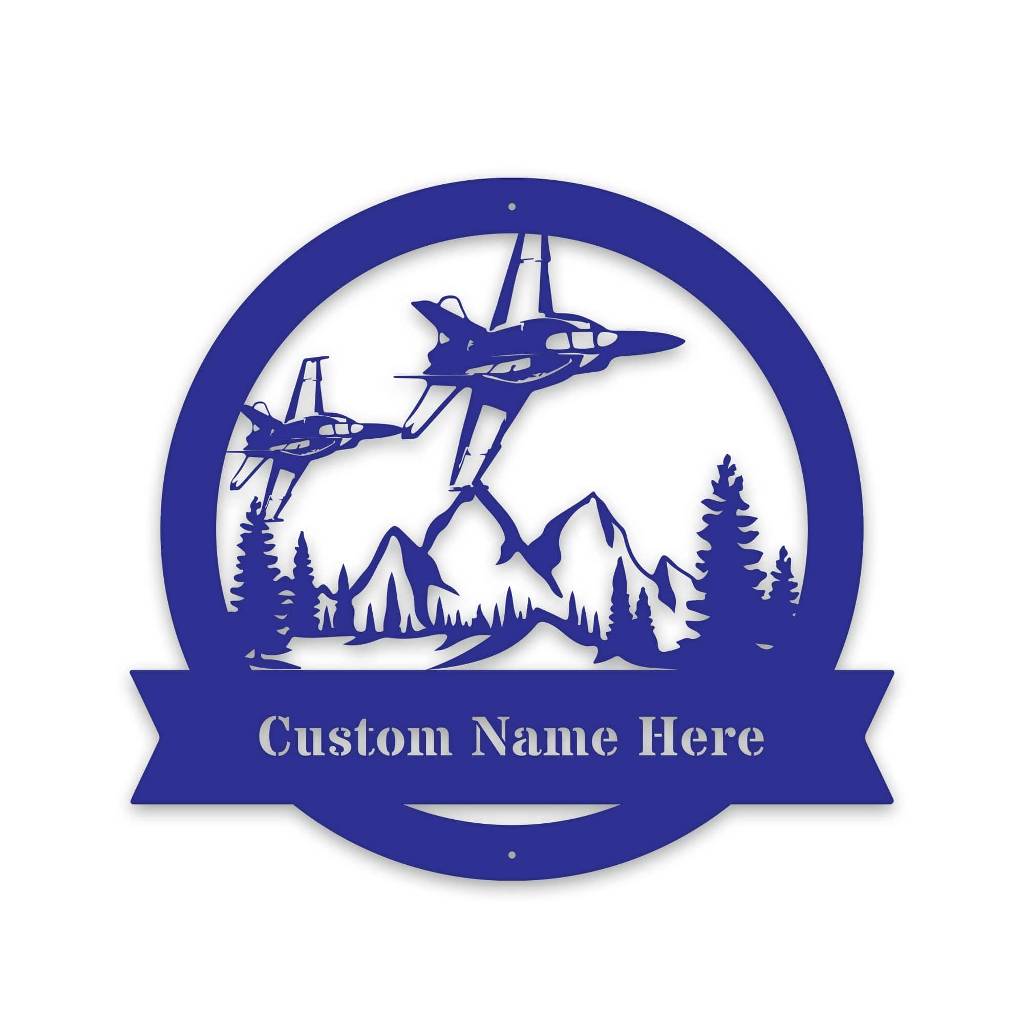 F-18 Super Hornet Custom Metal Sign-Aviator Gift
