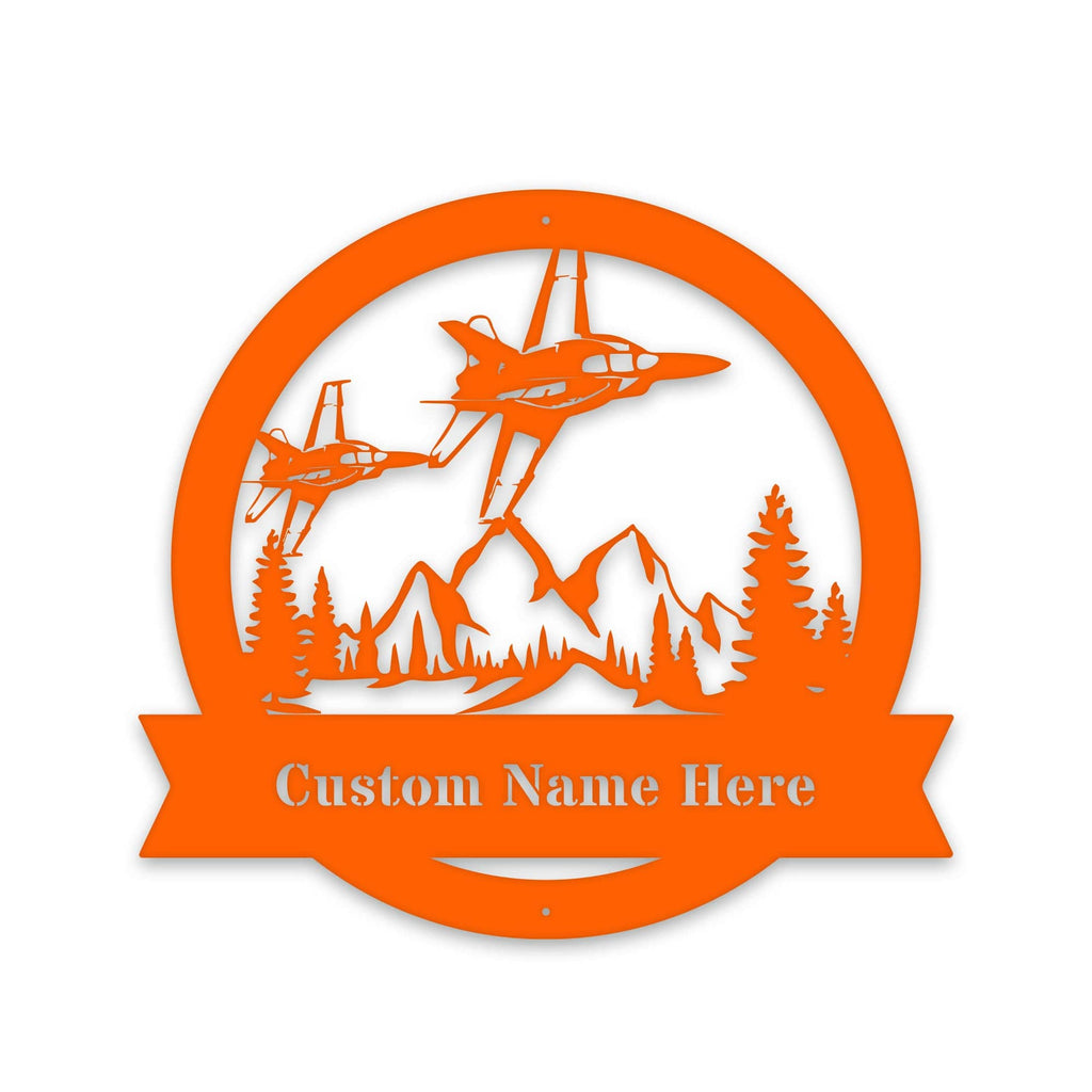 F-18 Super Hornet Custom Metal Sign-Aviator Gift