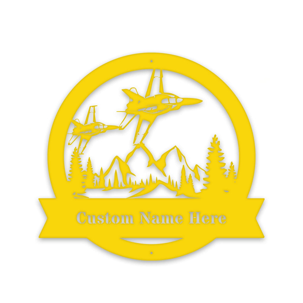 F-18 Super Hornet Custom Metal Sign-Aviator Gift