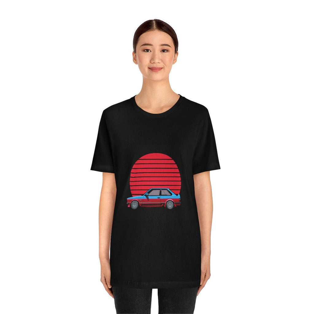 vintage style e30 2 door tshirt