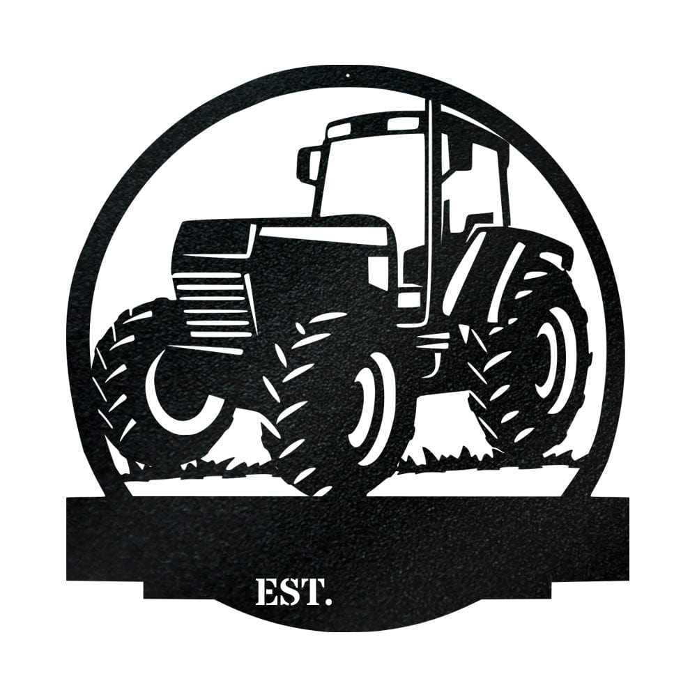 Farm Tractor Monogram