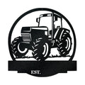 Farm Tractor Monogram