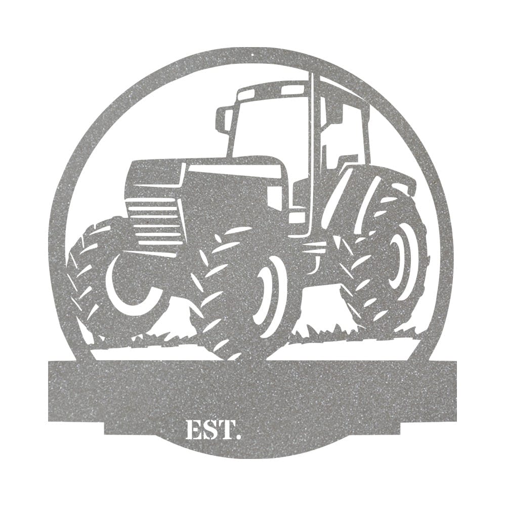 Farm Tractor Monogram