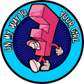 On My Way to 'F' Your Girl - 4" Sticker