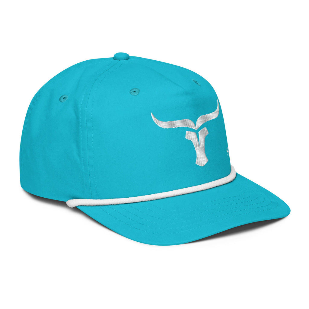 The Long Horn Rope Hat (White Font Options)