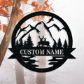 Great Outdoor Deer Monogram