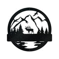 Great Outdoor Elk Monogram