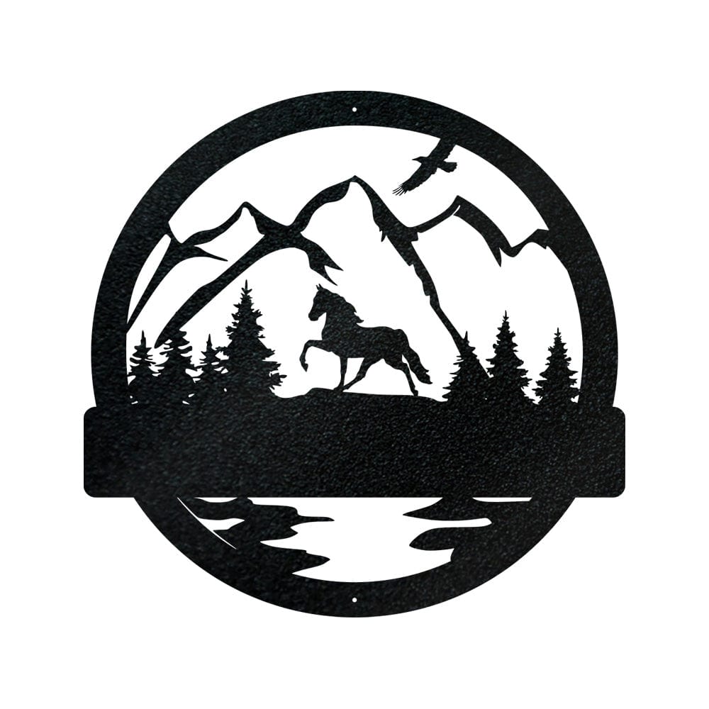 Great Outdoor Horse Monogram