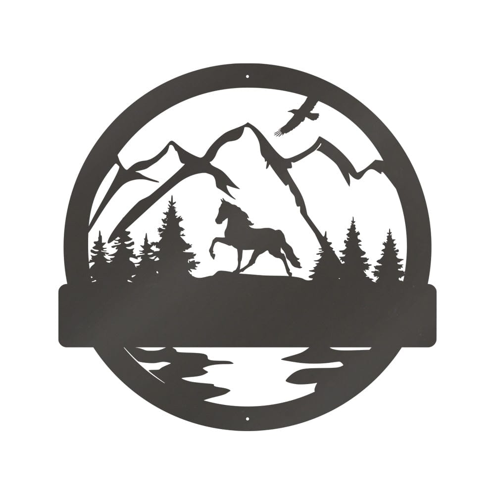 Great Outdoor Horse Monogram