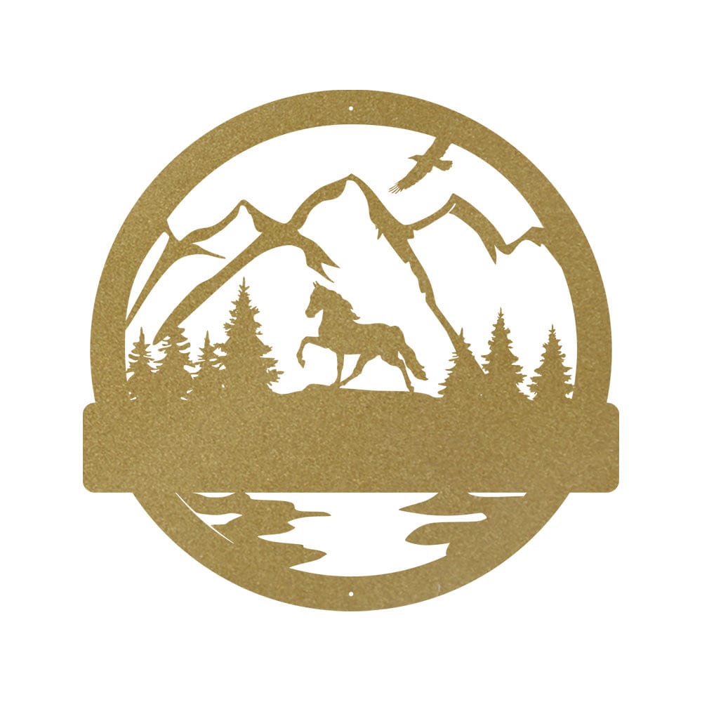 Great Outdoor Horse Monogram